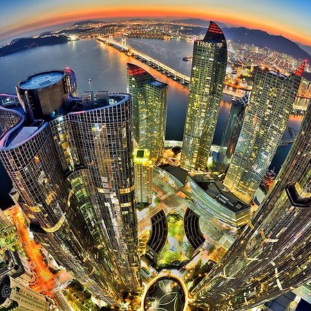 釜山広域市Haeundae Ocean Bridge Penthouseアパートメント エクステリア 写真