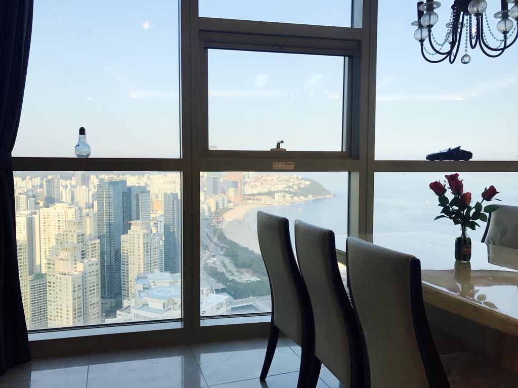 釜山広域市Haeundae Ocean Bridge Penthouseアパートメント エクステリア 写真