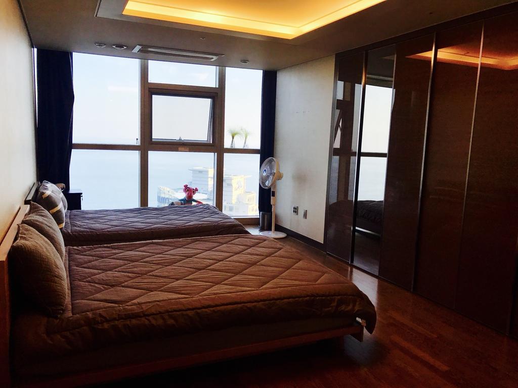 釜山広域市Haeundae Ocean Bridge Penthouseアパートメント エクステリア 写真
